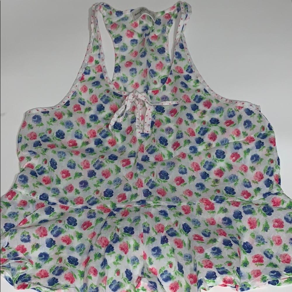 Abercrombie floral blouse